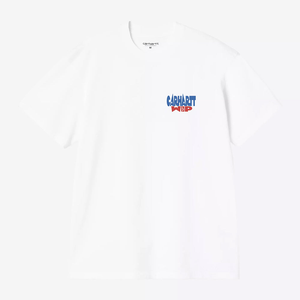 Carhartt WIP S/S Luggage Label T-Shirt - White