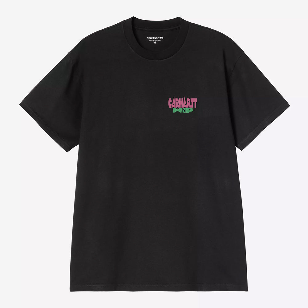 Carhartt WIP S/S Luggage Label T-Shirt - Black