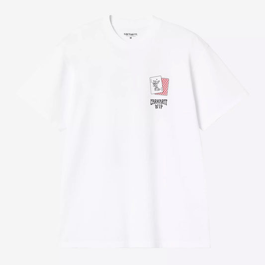 Carhartt WIP S/S Playing Cards T-Shirt - White