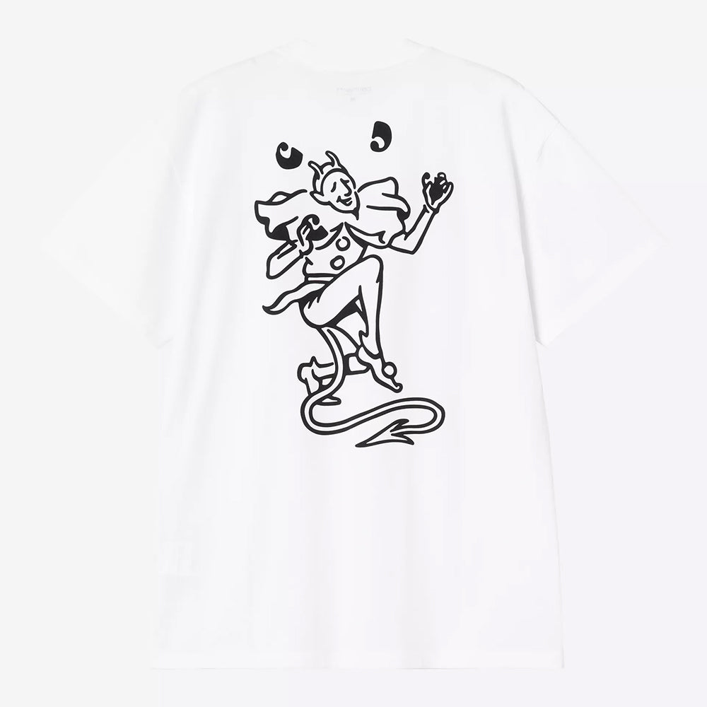 Carhartt WIP S/S Playing Cards T-Shirt - White