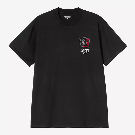 Carhartt WIP S/S Playing Cards T-Shirt - Black