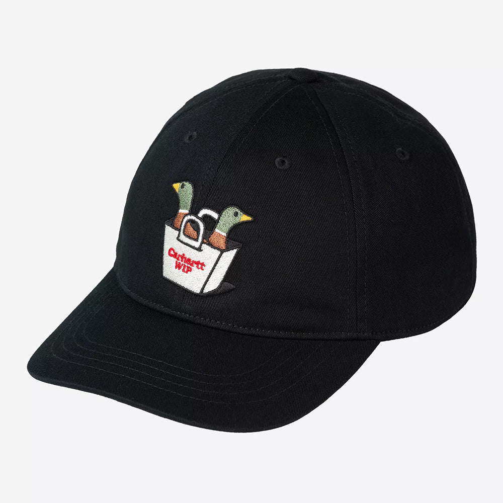 Carhartt WIP Bumper Sticker Cap - Black