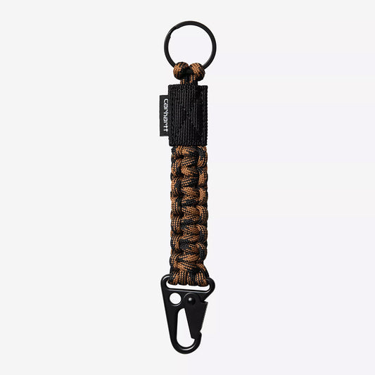 Carhartt WIP Rope Keyholder - Hamilton Brown Black