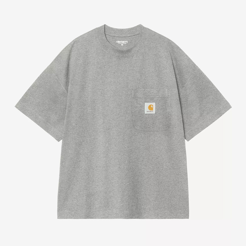 Carhartt WIP S/S Work Pocket T-Shirt - Grey Heather