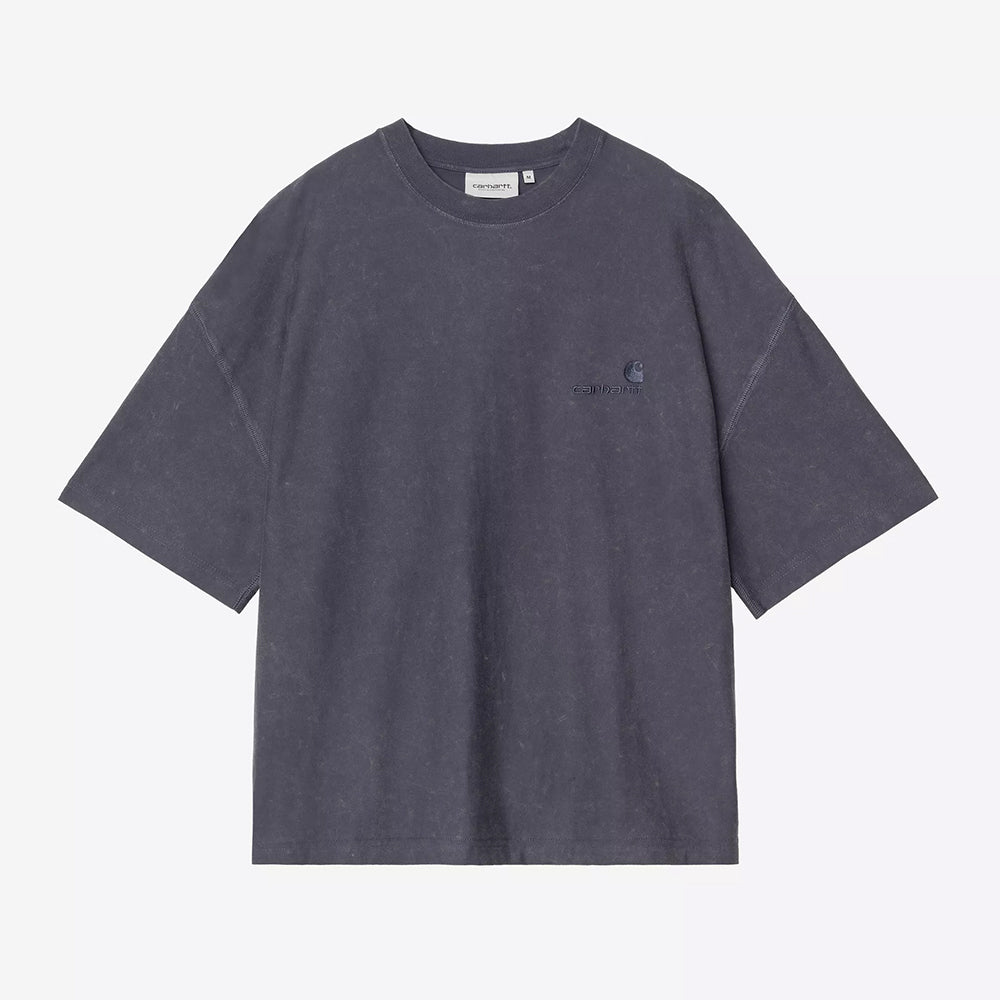 Carhartt WIP S/S Lambert T-Shirt - Dark Navy Moon Wash