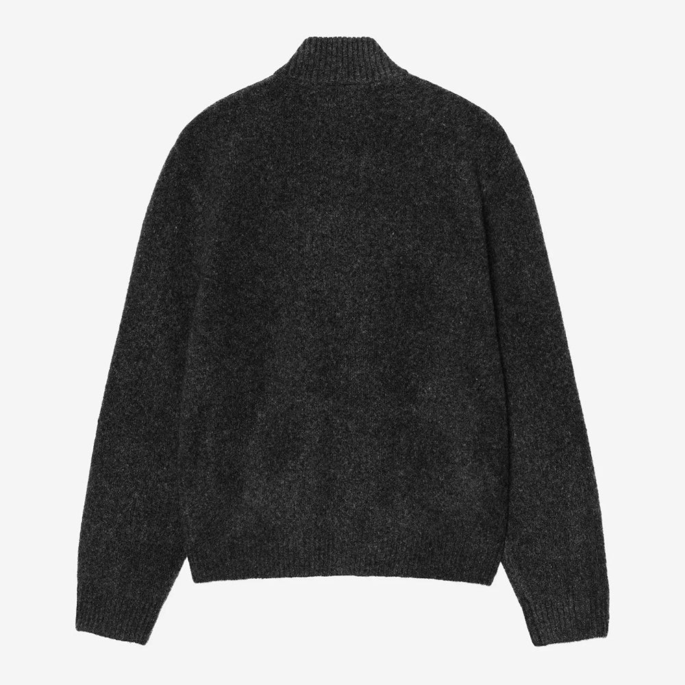 Carhartt WIP Curtis Sweater Jacket - Tangled Black