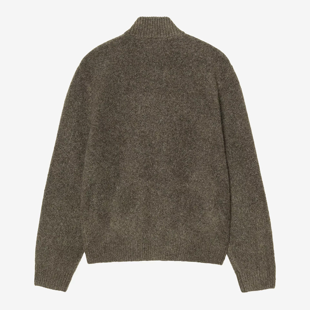 Carhartt WIP Curtis Sweater Jacket - Tangled Shungite