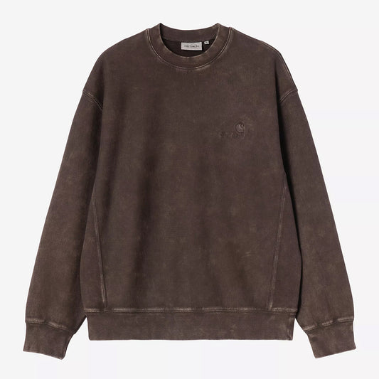 Carhartt WIP Lambert Sweat - Tobacco Moon Wash