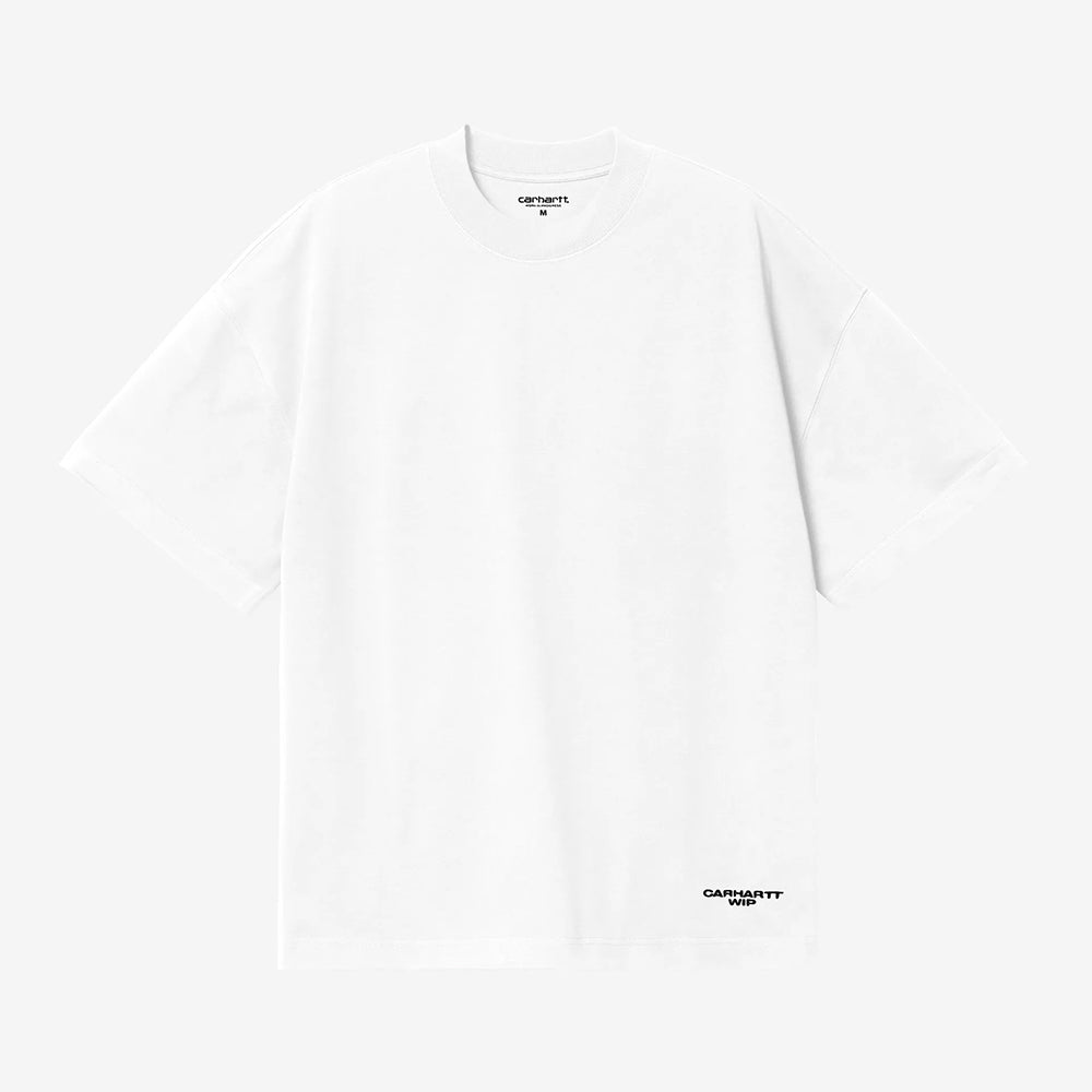 Carhartt WIP S/S Chapter Script T-Shirt - White Black