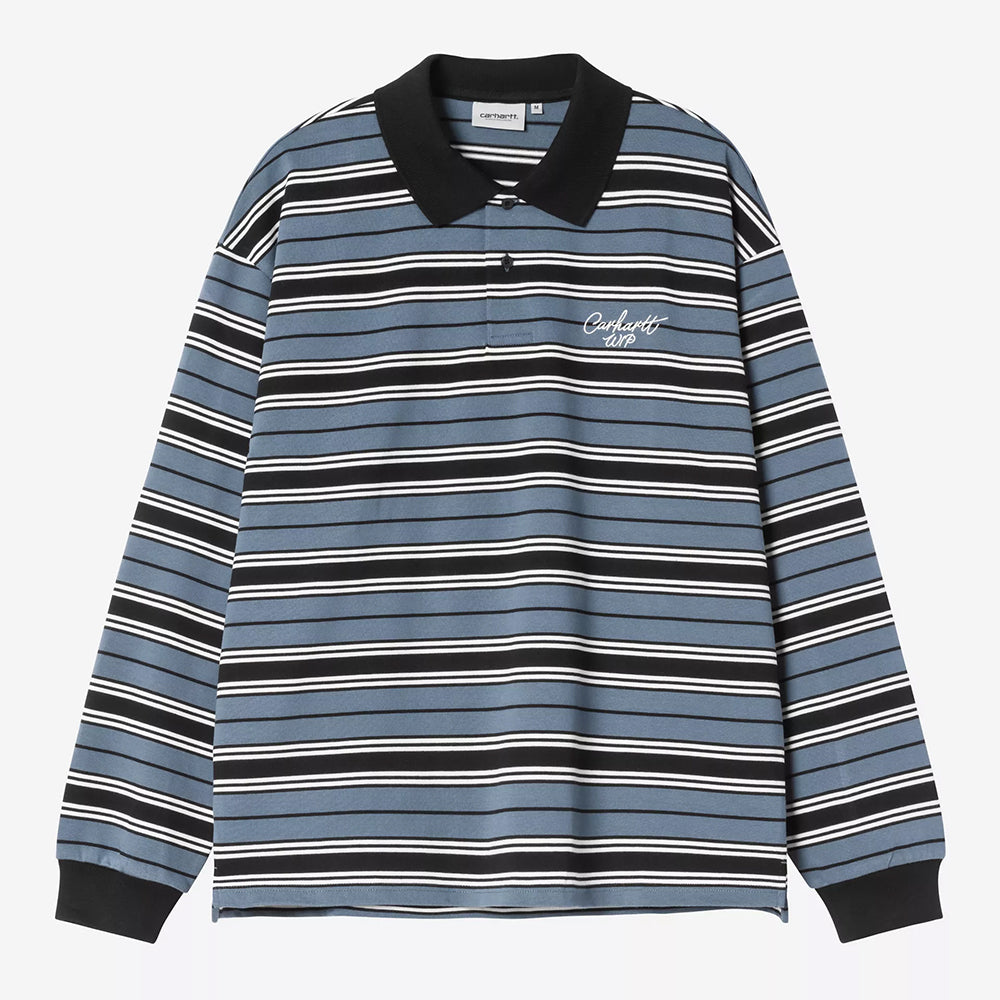 Carhartt WIP L/S Devitt Rugby Shirt - Icesheet