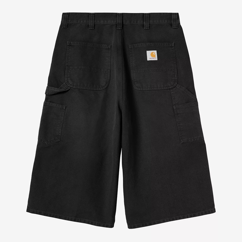 Carhartt WIP OG Single Knee Long Short - Black Stone Canvas