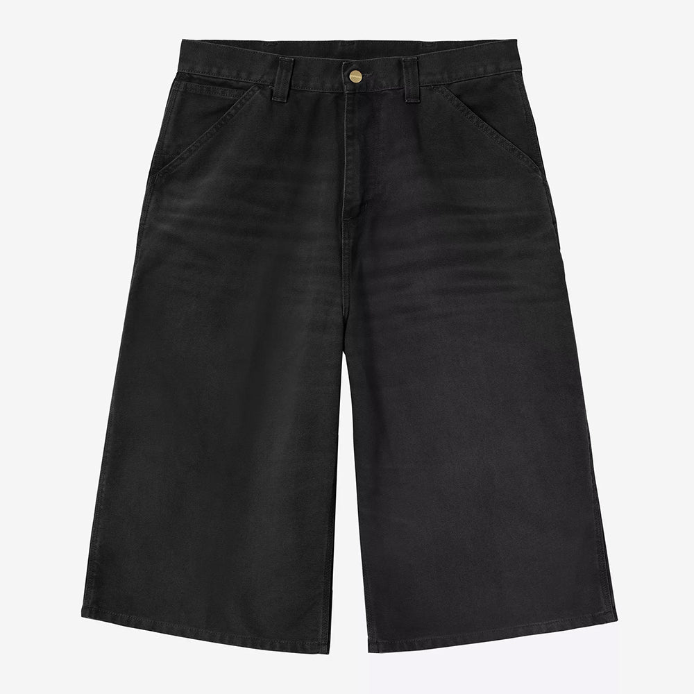 Carhartt WIP OG Single Knee Long Short - Black Stone Canvas