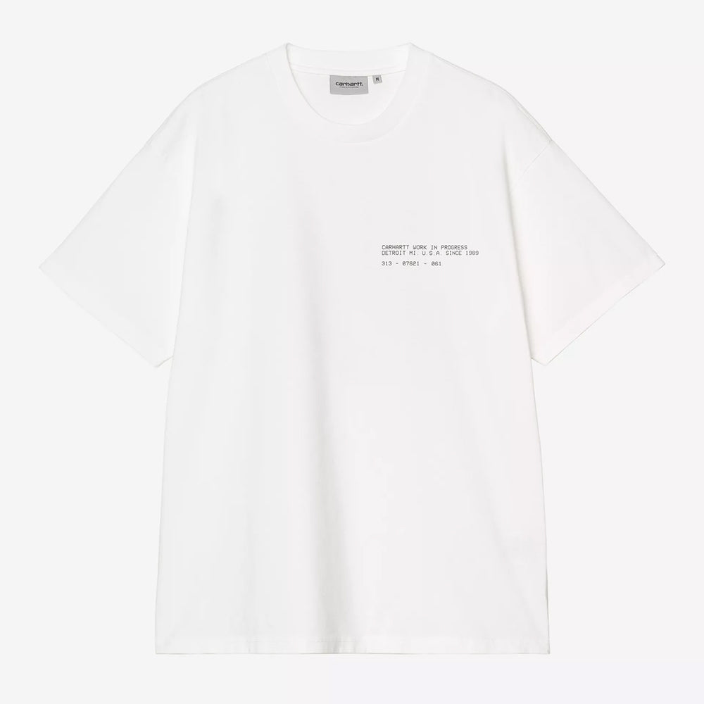 Carhartt WIP S/S Feather Progress T-Shirt - White