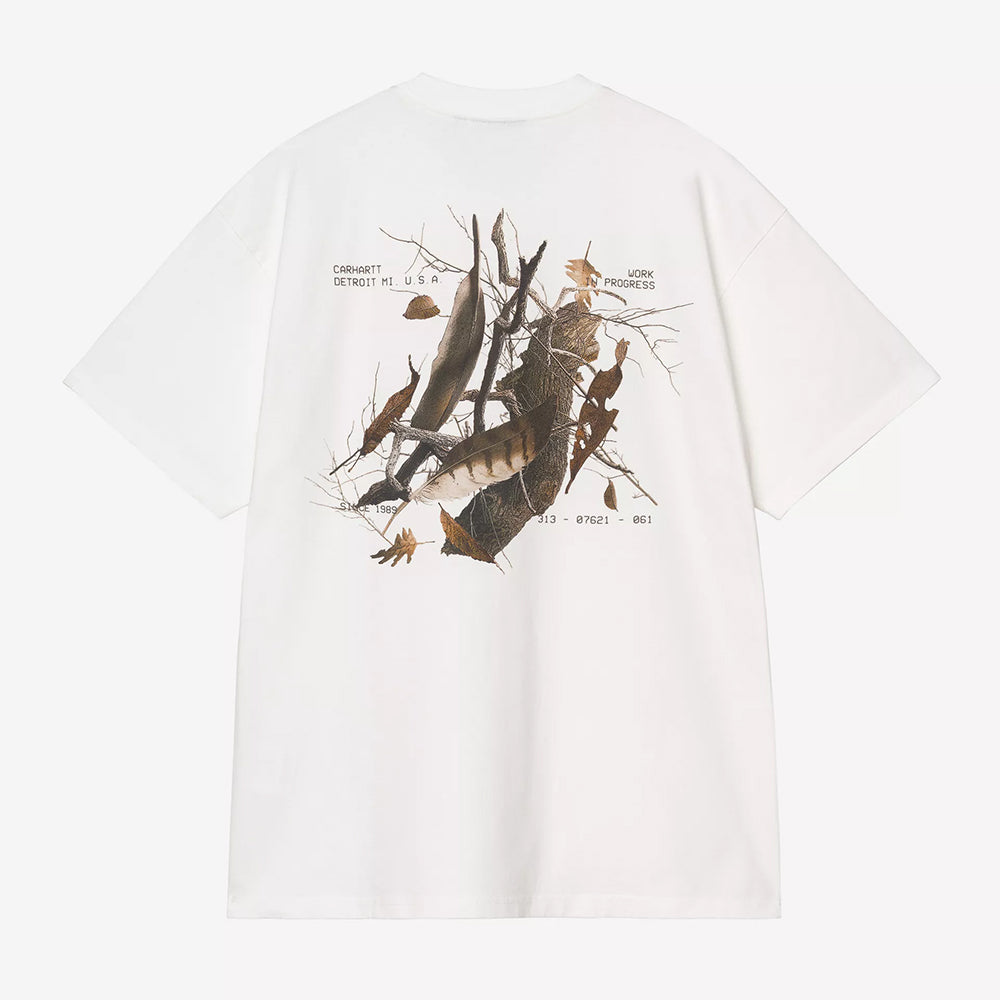 Carhartt WIP S/S Feather Progress T-Shirt - White