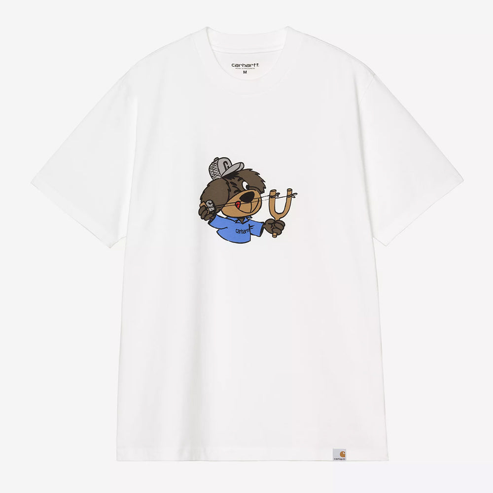 Carhartt WIP S/S Slingshot T-Shirt - White