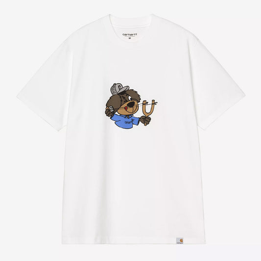 Carhartt WIP S/S Slingshot T-Shirt - White