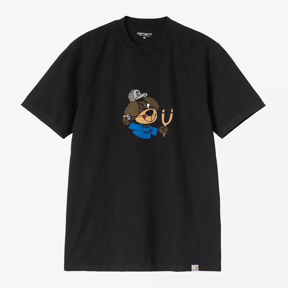 Carhartt WIP S/S Slingshot T-Shirt - Black