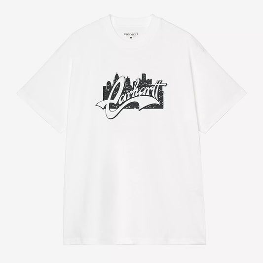 Carhartt WIP S/S Boogie Night T-Shirt - White