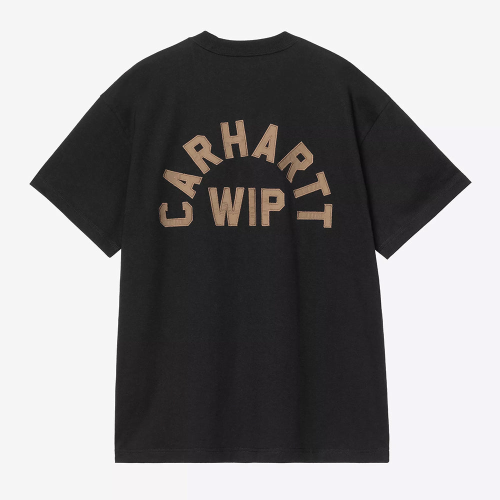 Carhartt WIP S/S Arch Script T-Shirt - Black Wip Hb
