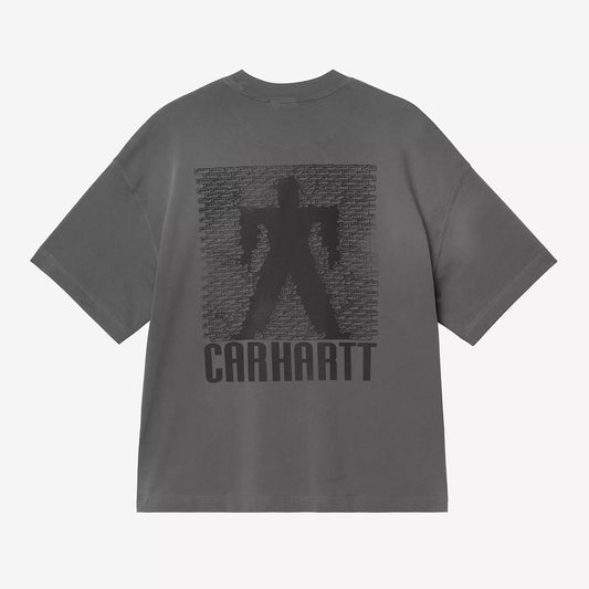 Carhartt WIP S/S Bricky Man - Soot Stone Dyed
