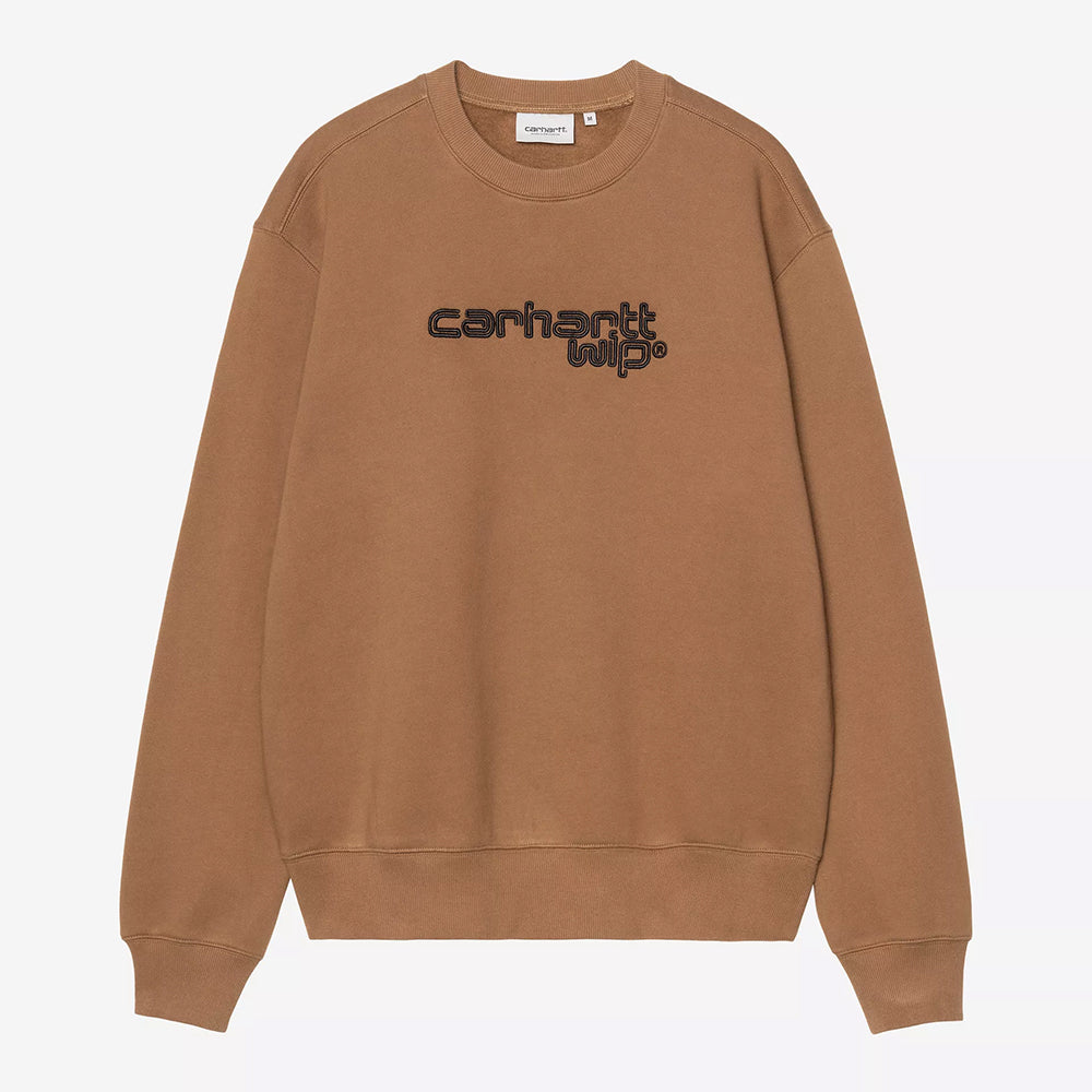 Carhartt WIP Wireless Sweat - Wip H Brown Black