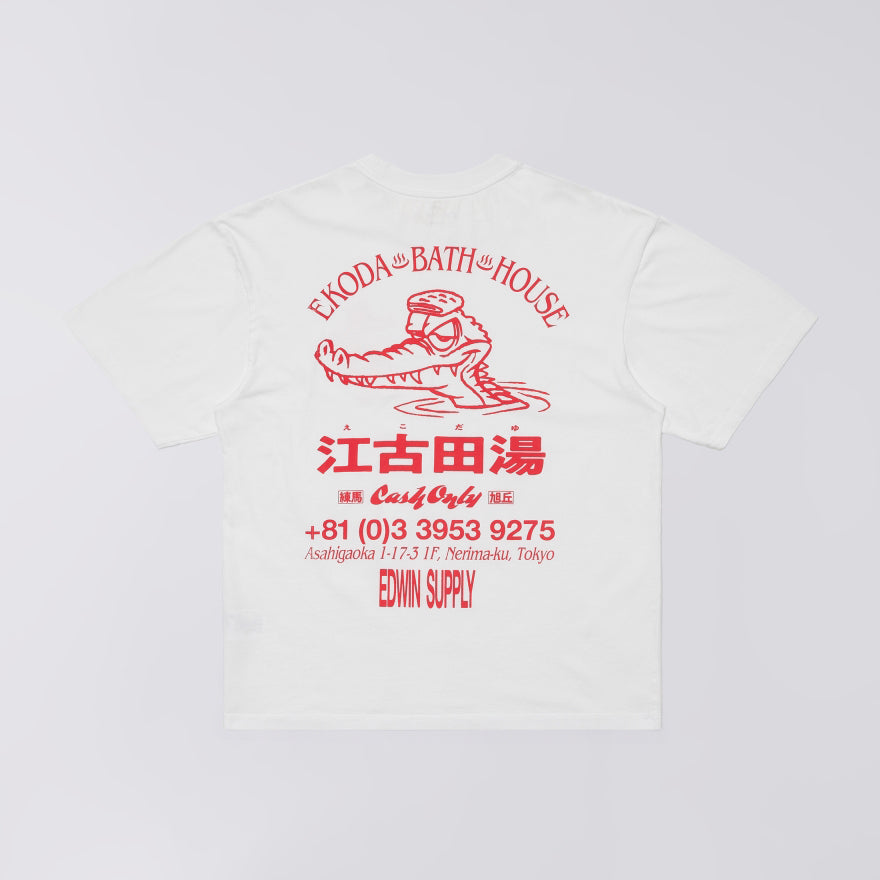 Edwin Ekoda Bath House TS - White