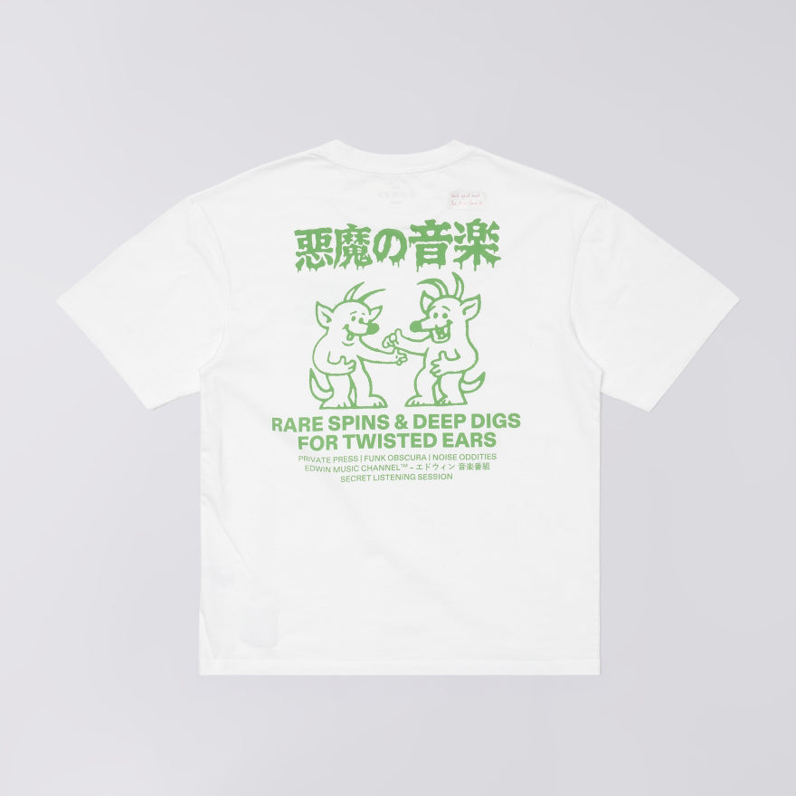 Edwin Rare Spins TS - White