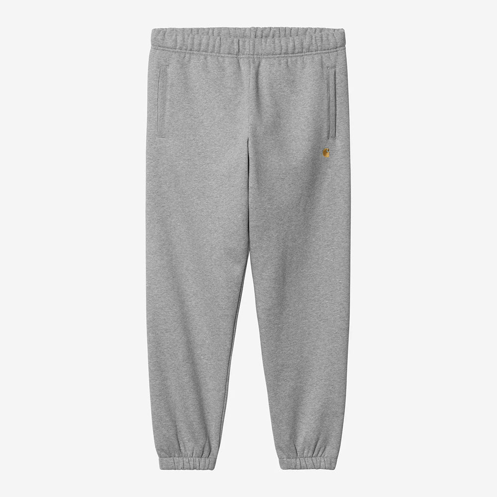 Carhartt WIP Chase Sweat Pant - Grey Heather Gold
