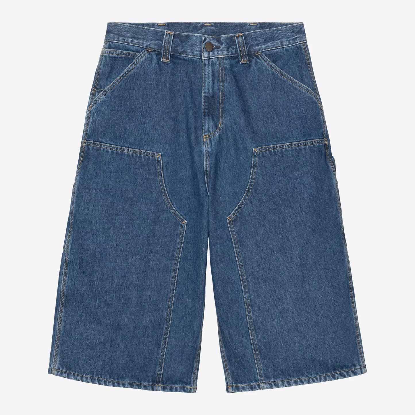 Carhartt WIP OG Double Knee Long Short - Blue Stone Washed