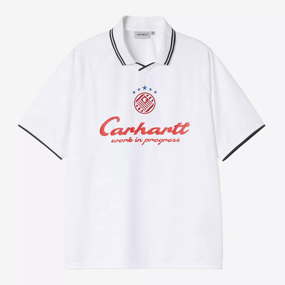 Carhartt WIP S/S Terrace Football T-Shirt - White