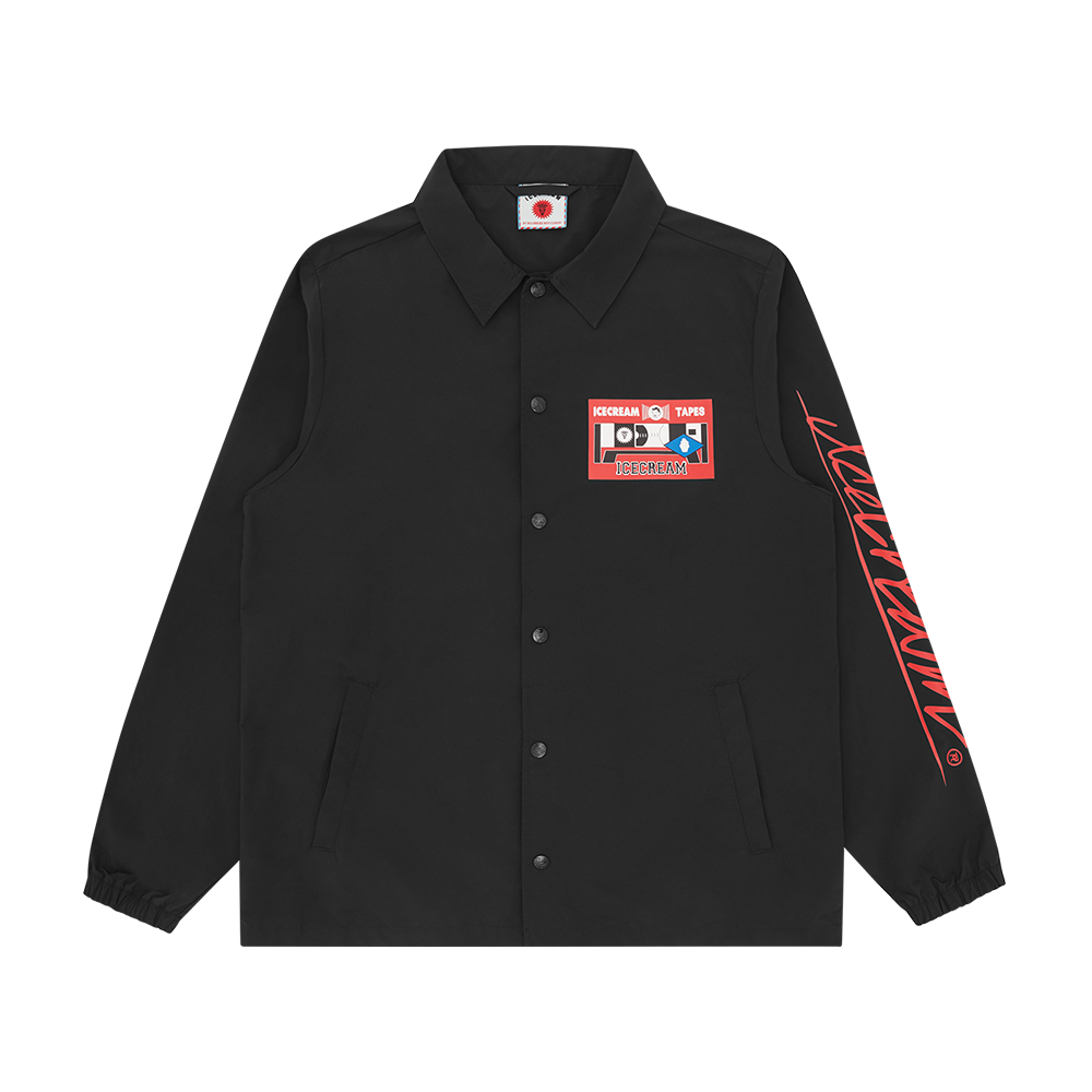 ICECREAM ICTV Coach Jacket - Black