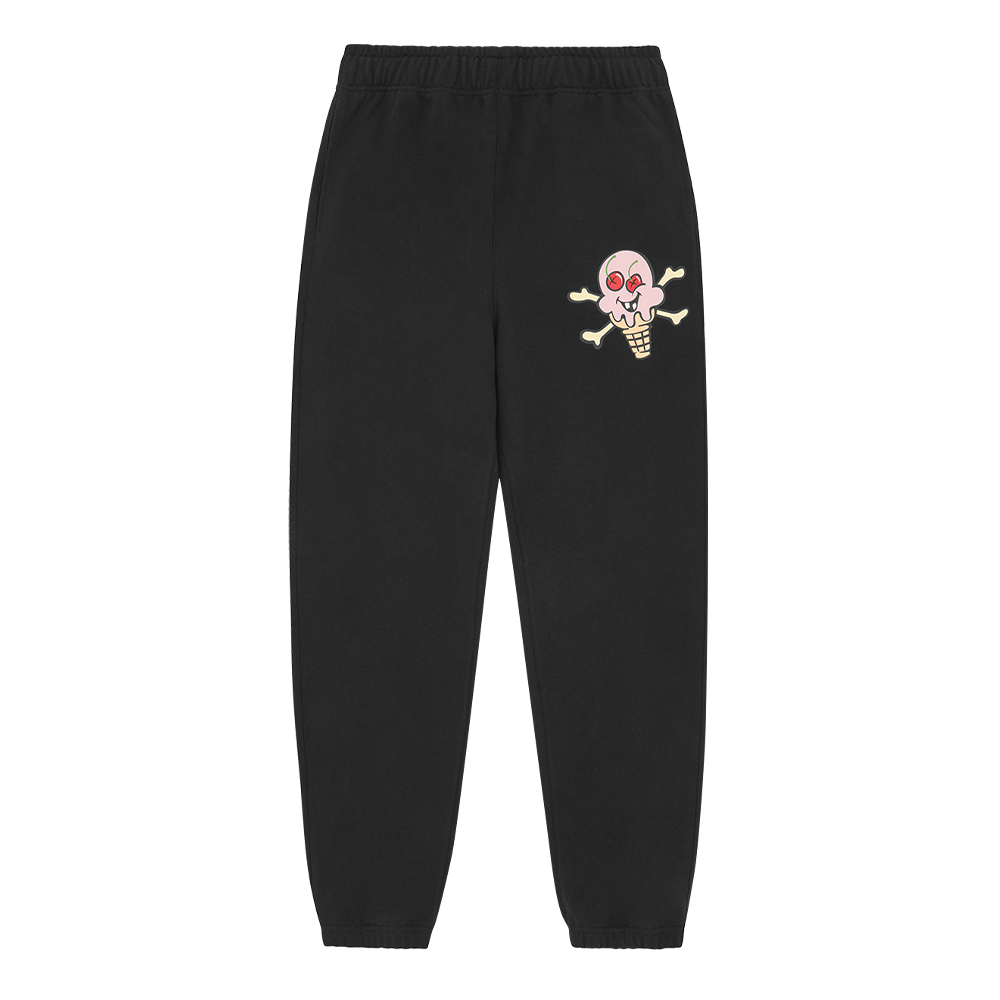 ICECREAM Cones & Bones Sweatpant - Black