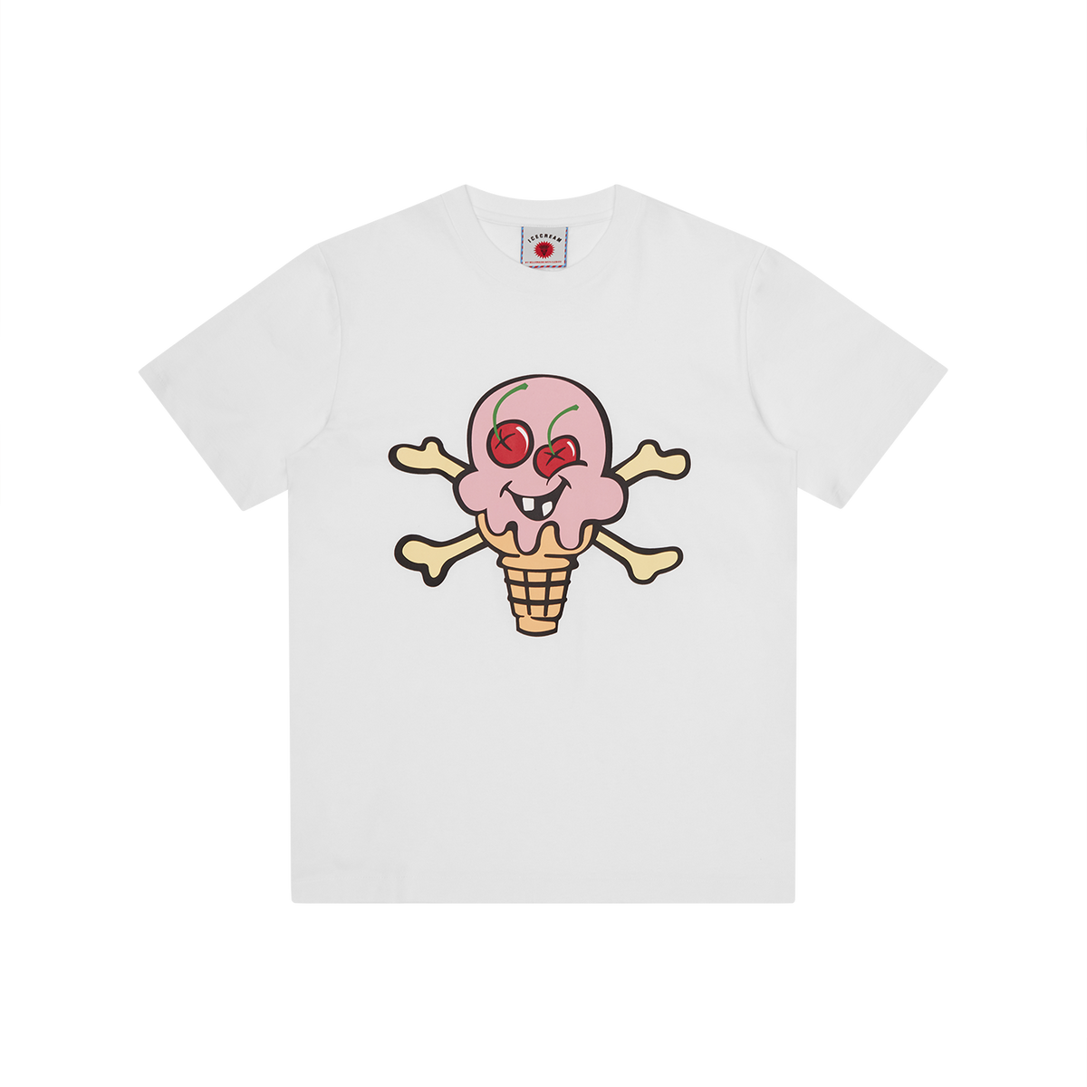 ICECREAM Cones & Bones T-Shirt - White