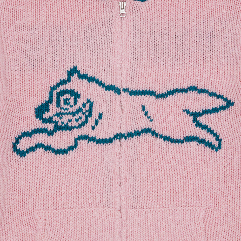 ICECREAM Running Dog Knitted Zip Thru