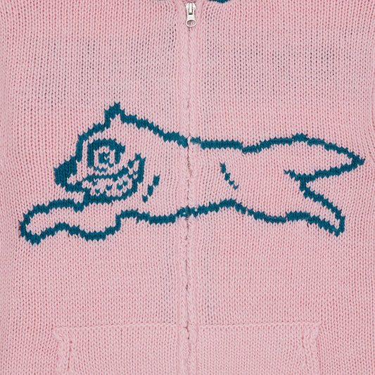 ICECREAM Running Dog Knitted Zip Thru