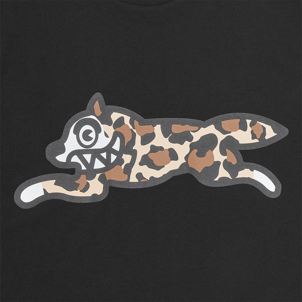 ICECREAM Running Dog T-Shirt - Black