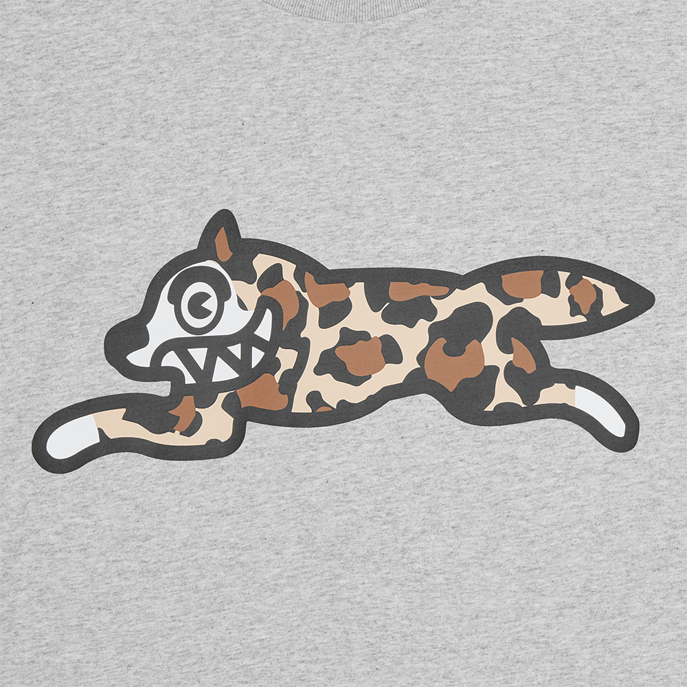 ICECREAM Running Dog T-Shirt - Heather Grey