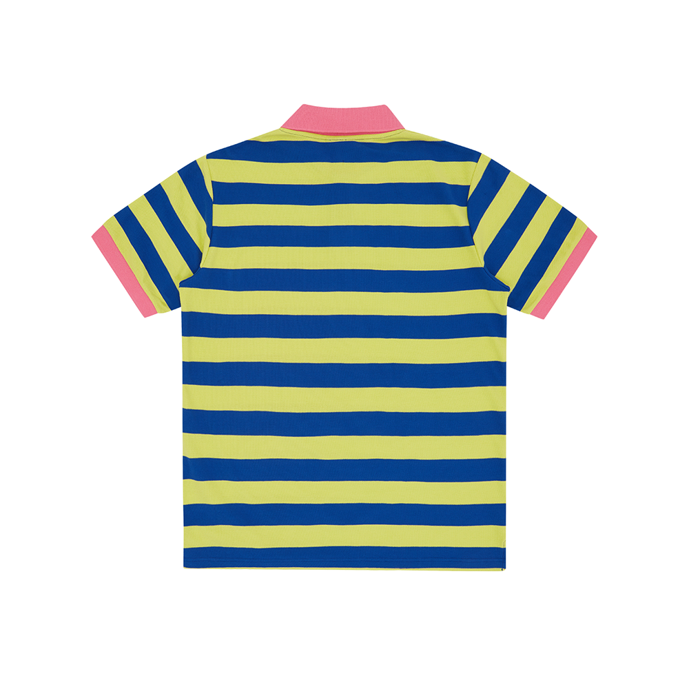icecream Cones & Bones Polo Shirt - Slime Green Blue