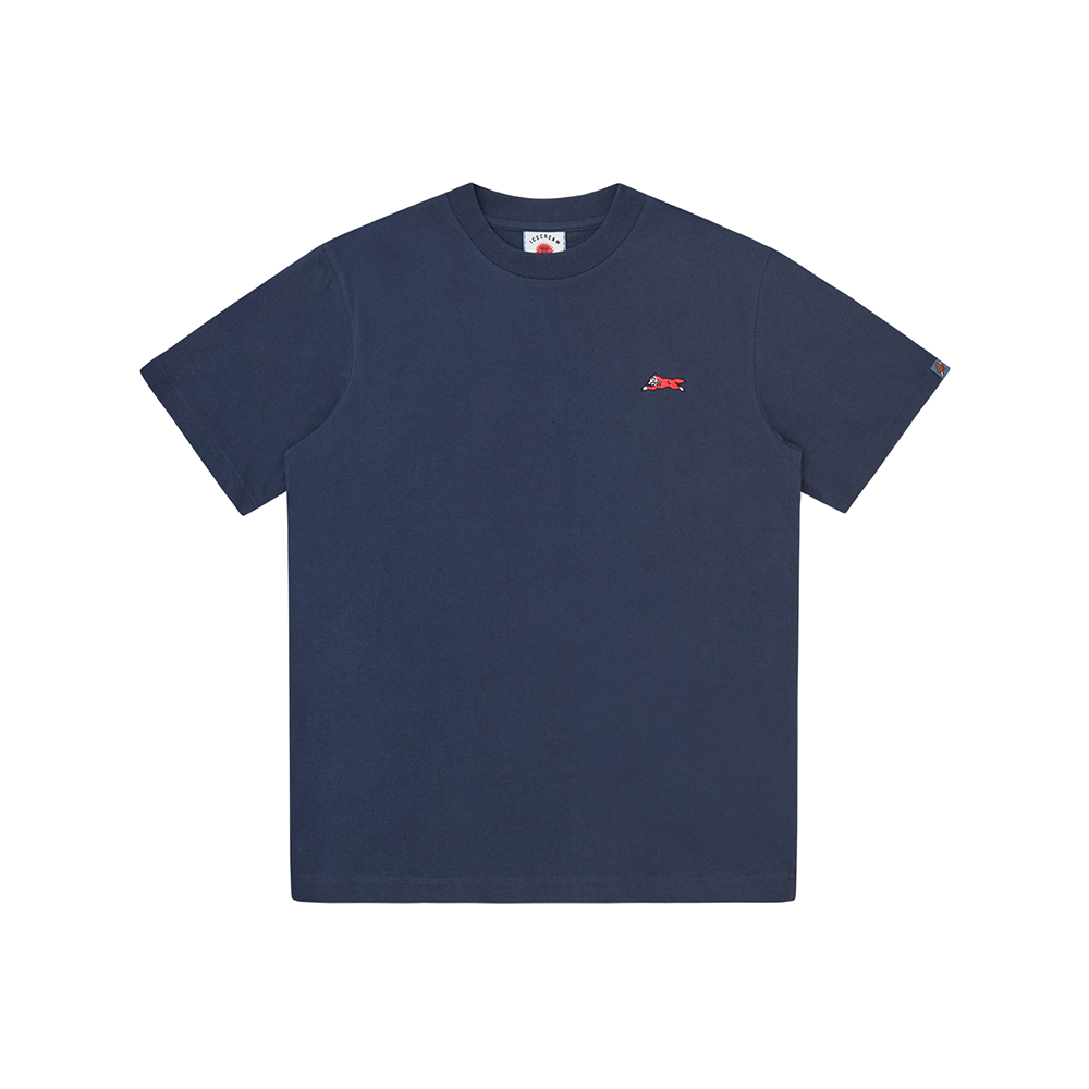 ICECREAM Small Running Dog T-Shirt - Navy
