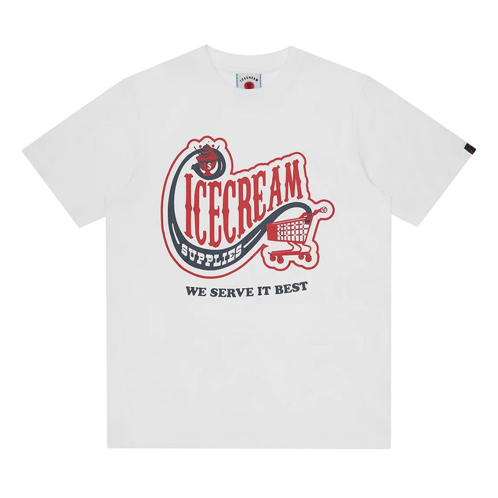 ICECREAM Convenience Store T-Shirt - White