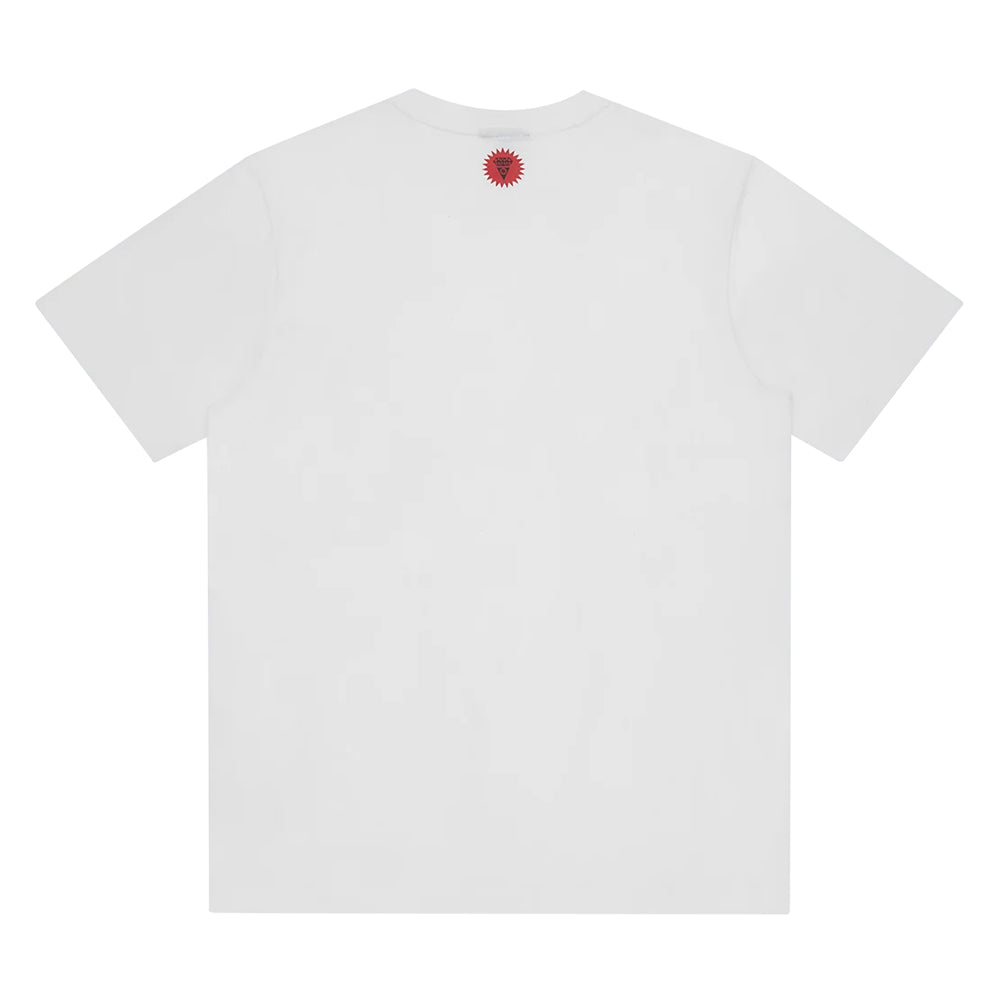 ICECREAM Sticker T-Shirt - White