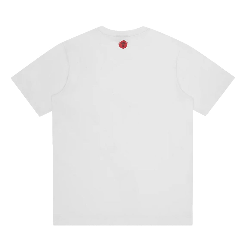 ICECREAM Checker Running Dog T-Shirt - White