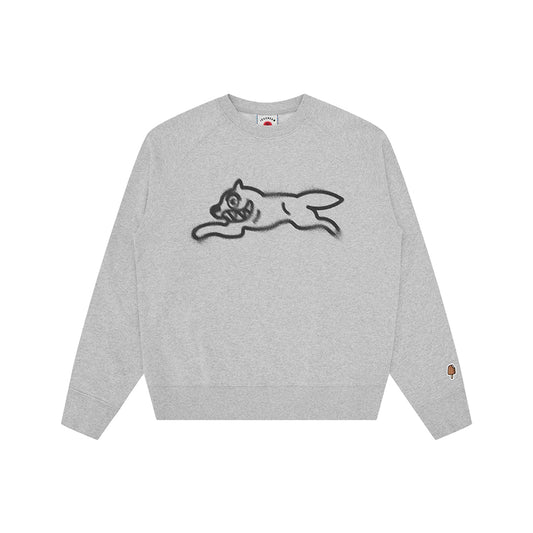 ICECREAM Spray Paint RD Crew - Heather Grey