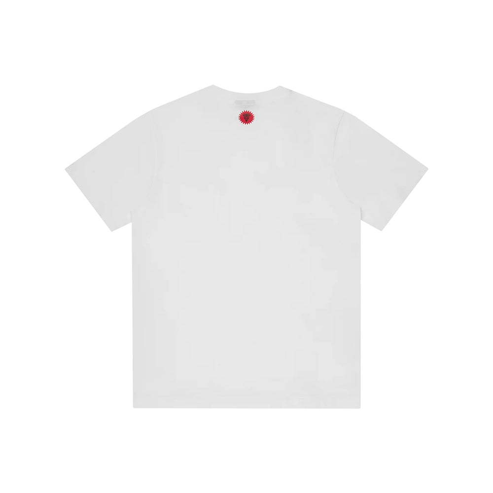 ICECREAM Spray Paint Running Dog Tee - White