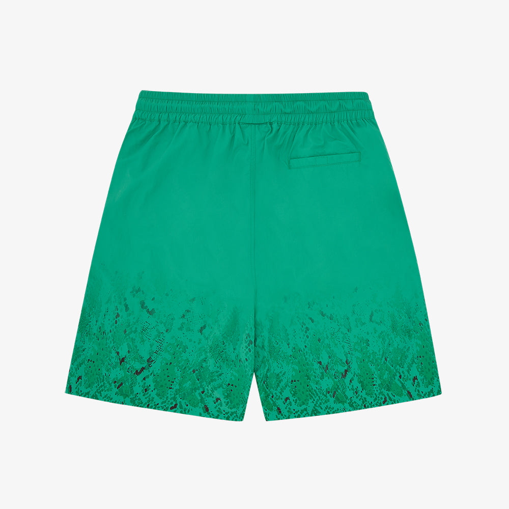 ICECREAM Gradient Snakeskin RD Swim Shorts - Green
