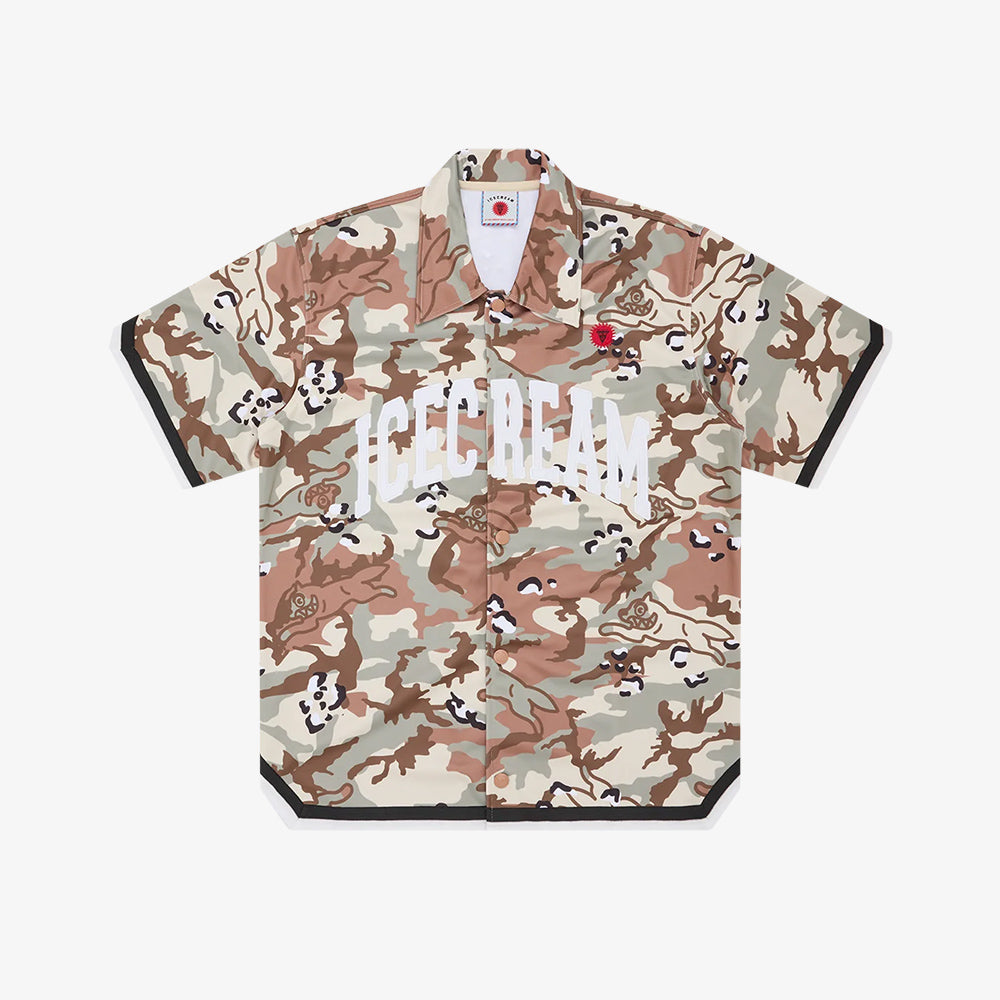 ICECREAM Choc Chip Baseball Jersey - Camo