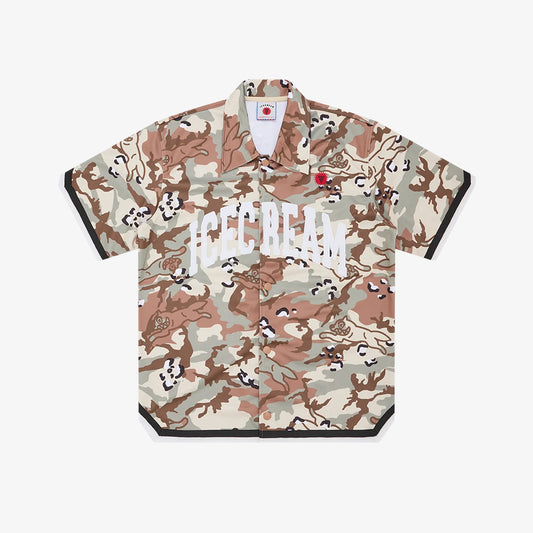 ICECREAM Choc Chip Baseball Jersey - Camo