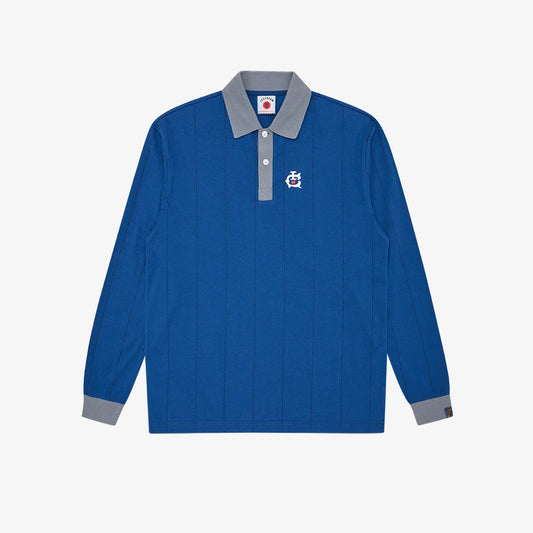 ICECREAM Team IC Pinstripe LS Shirt - Navy