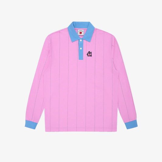 ICECREAM Team IC Pinstripe LS Shirt - Pink