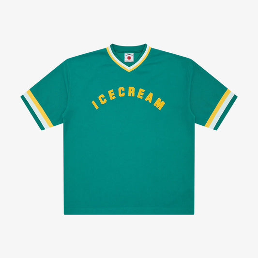 ICECREAM V-Neck Sports Jersey - Teal